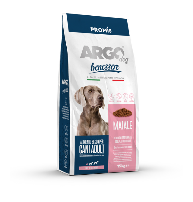 ARGO BENESSERE MAIALE 15KG - Premium Cane