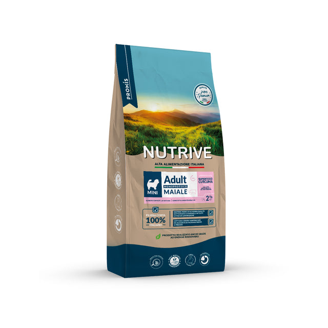 Nutrive ADULT MINI MAIALE MONOPROTEICO 2kg CANE