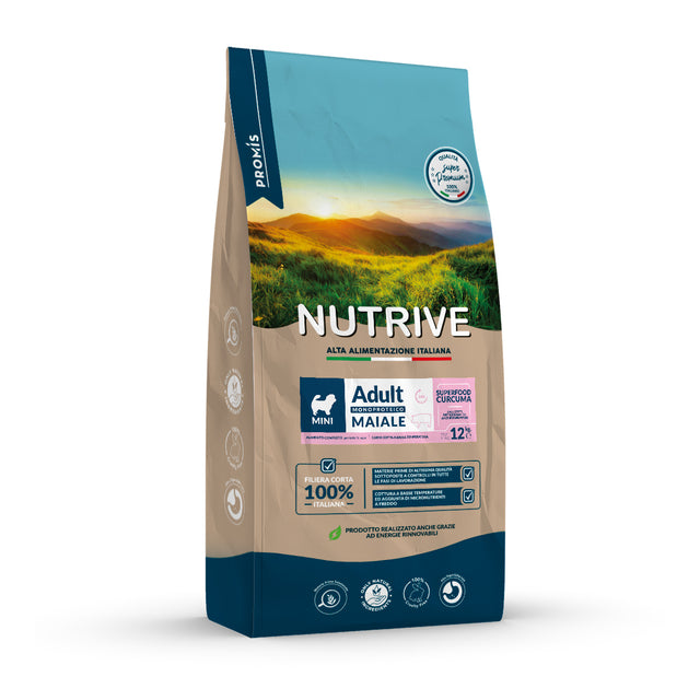 Nutrive ADULT MINI MAIALE MONOPROTEICO 2kg CANE