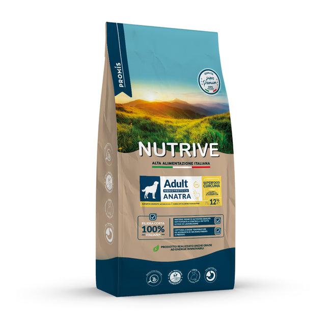 Nutrive ADULT ANATRA MONOPROTEICO 12kg CANE