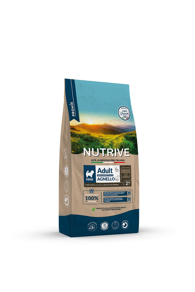 Nutrive ADULT MINI AGNELLO MONOPROTEICO 2kg CANE