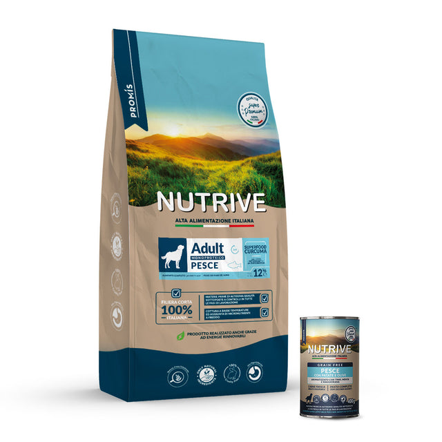 Nutrive ADULT FISH MONOPROTEICO 12kg CANE